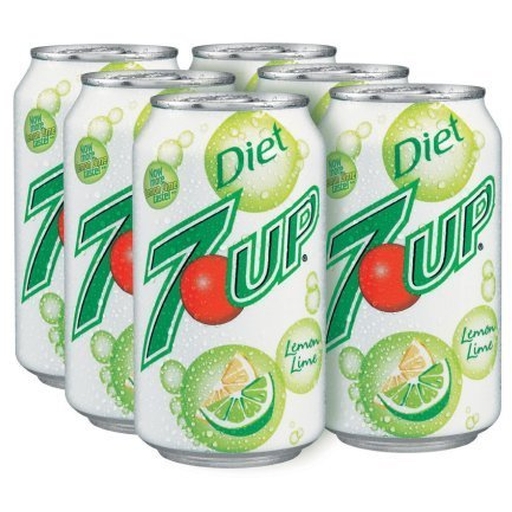 7-up Diet 6pk Cans 12OZ