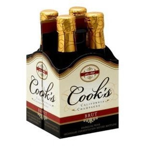 Cooks 4pk Brut 187ML