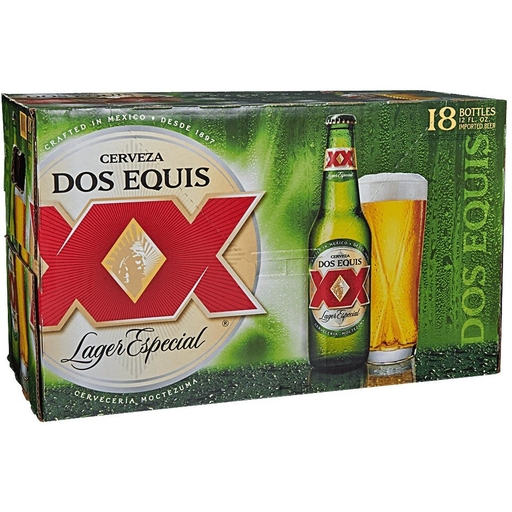 Dos Xx Lager 18-pk Nr 12OZ