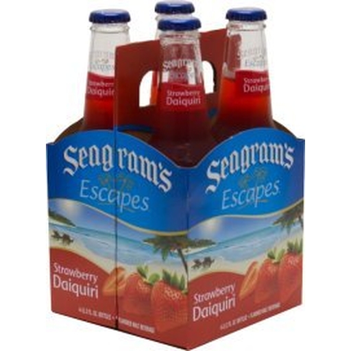 Seagrams 4pk Strawberry Daiquiri 12OZ Chambers Wine & Liquor