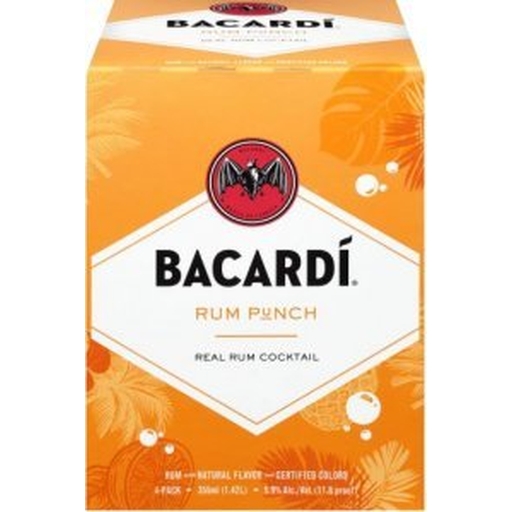 Bacardi Rum Punch 12 oz Caesar's Spirits