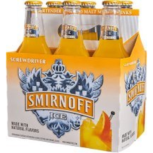 Smirnoff Ice Screwdriver 6-pk Nr 12OZ