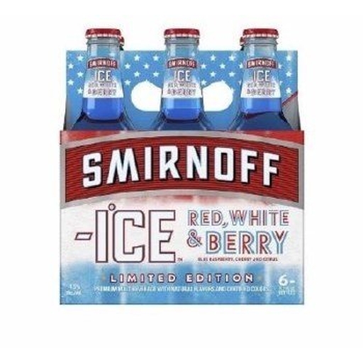 Smirnoff Ice Red White And Berry 6-pk Nr 12OZ