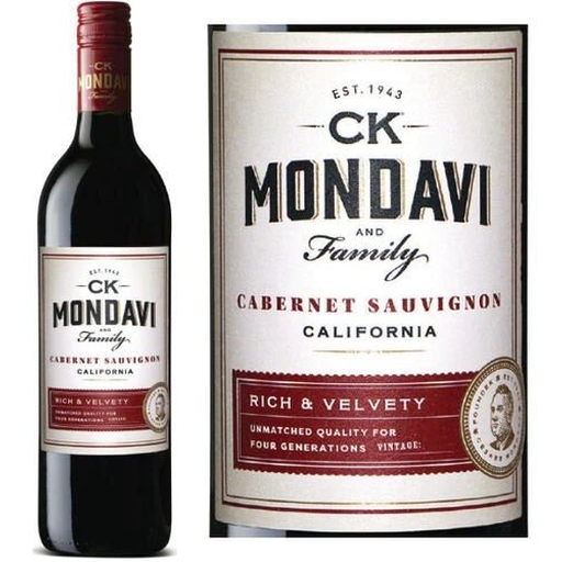 Ck Mondavi Cabernet Sauvignon 750ML