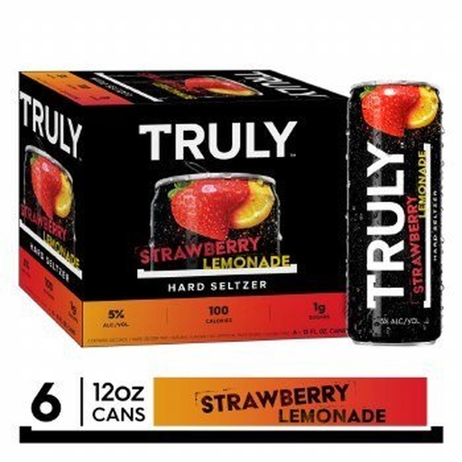 Truly Strawberry Lemonade 6 Pk 12OZ