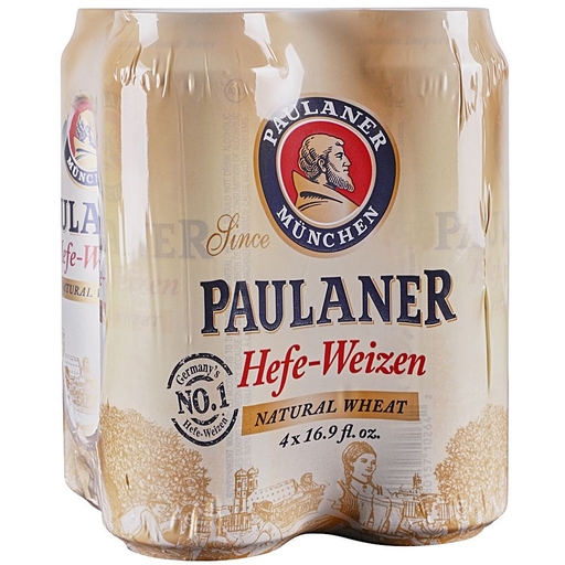 Paulaner Hefeweizen 16 Oz 4 Pk 16OZ Chambers Wine & Liquor