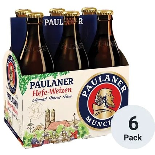 Paulaner Hefeweizen 6pk Nr 12OZ Chambers Wine & Liquor