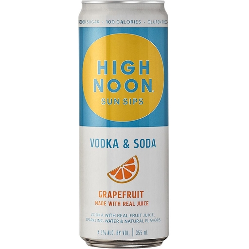 High Noon Grapefruit 12 oz Caesar's Spirits