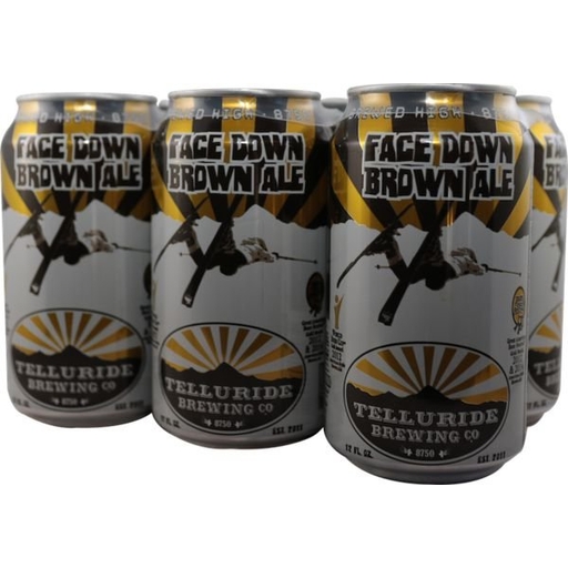 Telluride Face Down Brown Ale 6 Pk 12OZ Chambers Wine & Liquor